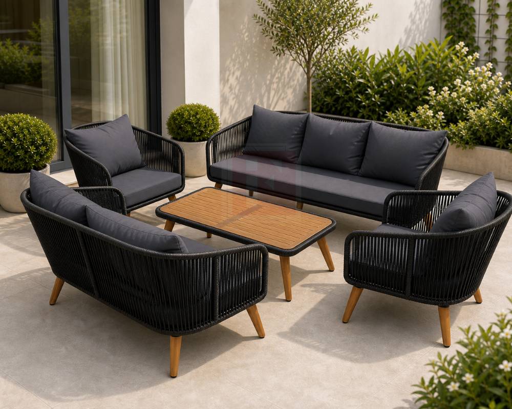 Leafline outdoor rattan sets