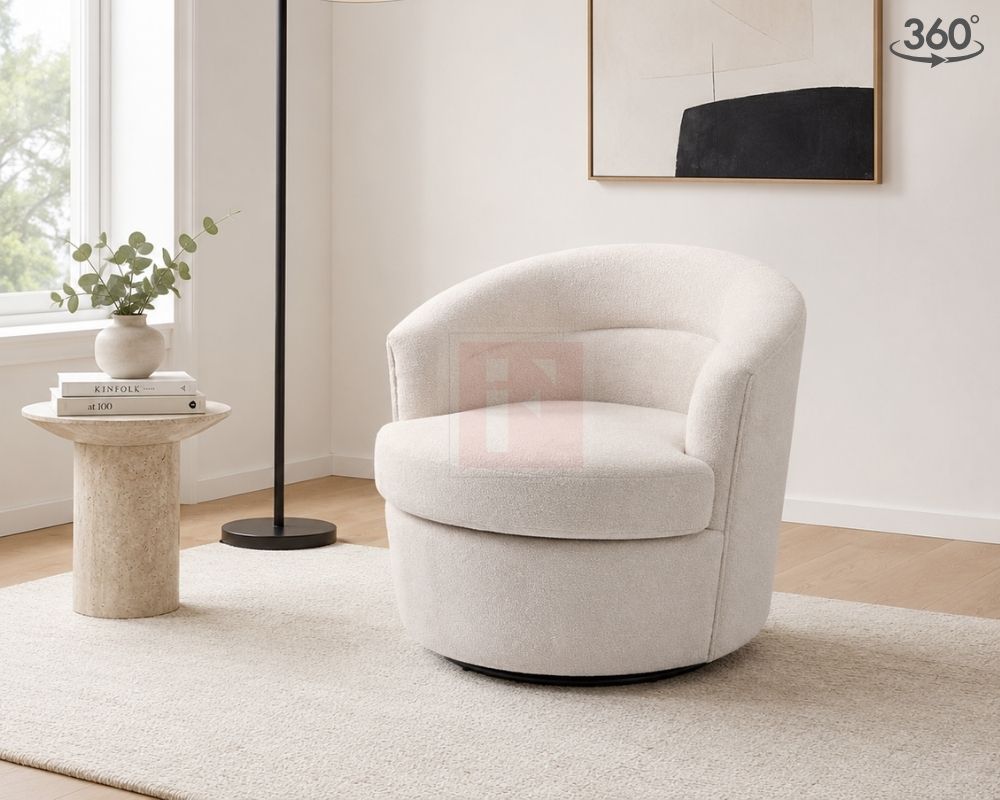 Swivel Arm Chair