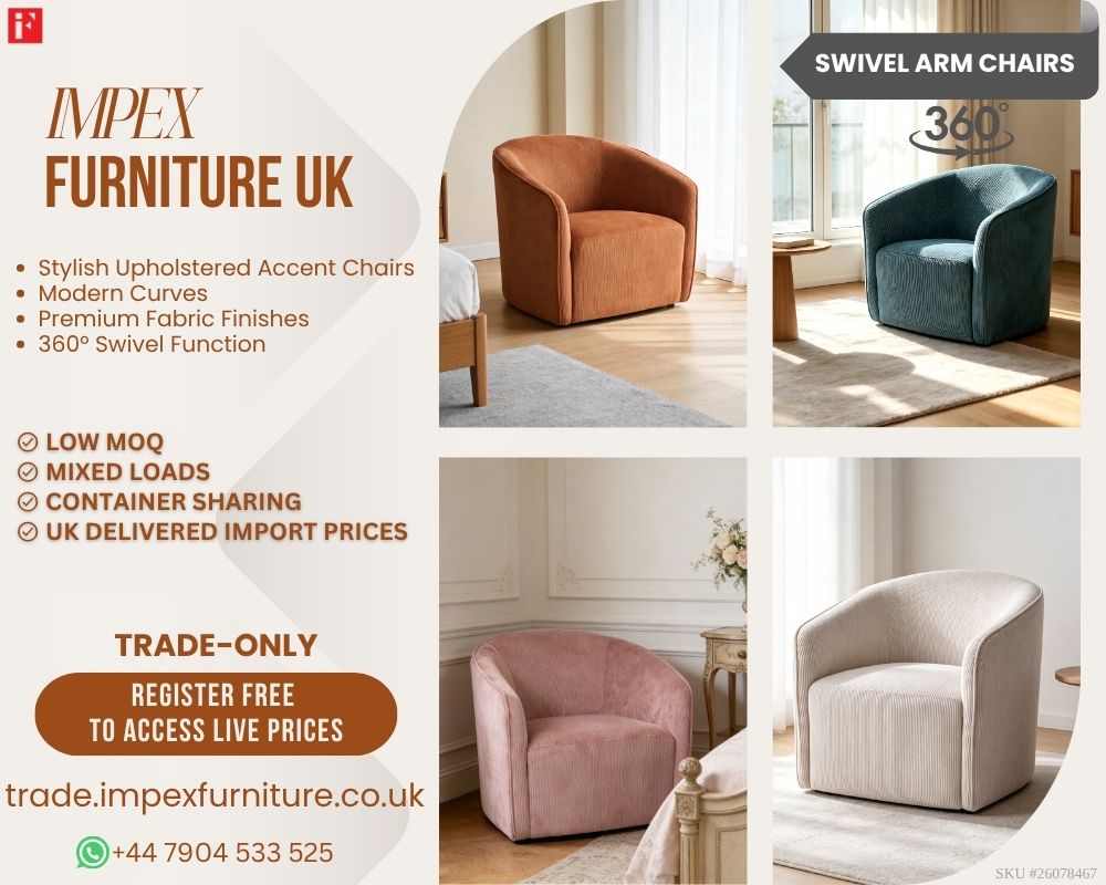 Upholstered Swivel Armchair photo 6