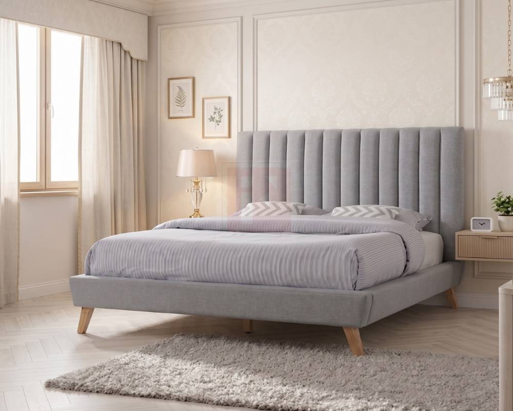 Fluted Bed Frame – Sloped Side Rails
