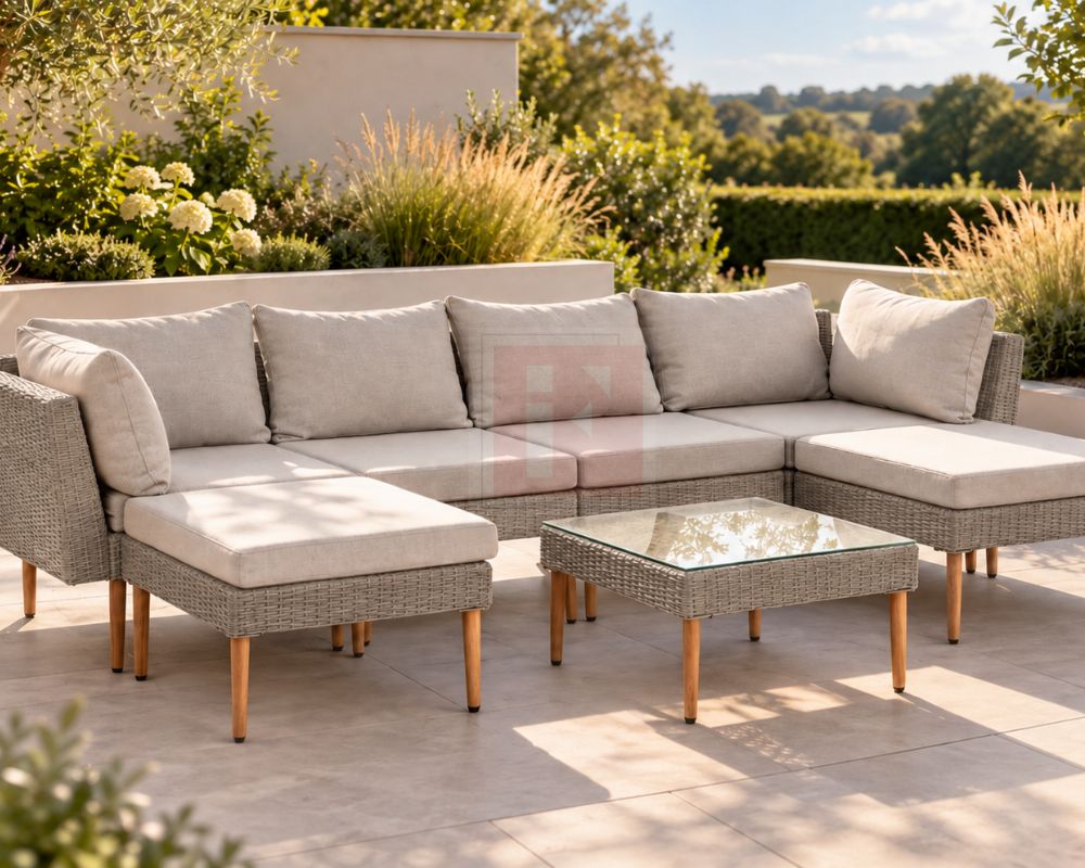 Modular 6 Seater Outdoor Sofa Set photo 2
